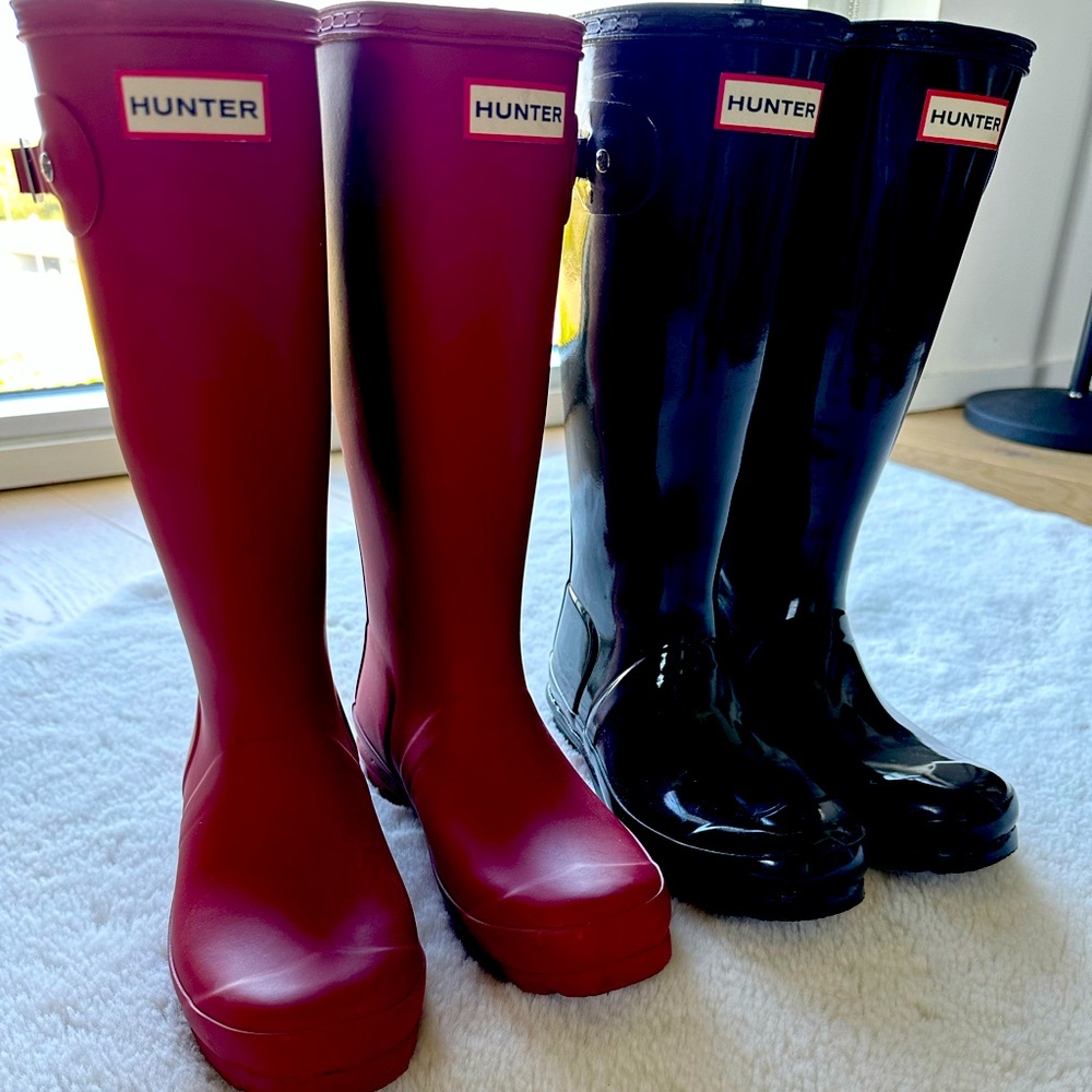 Hunter boots size EU 36 Barley used to never